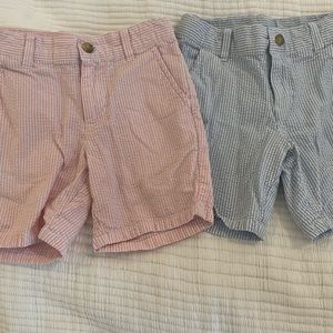 3 pair Janie and Jack Boys Shorts size 6.